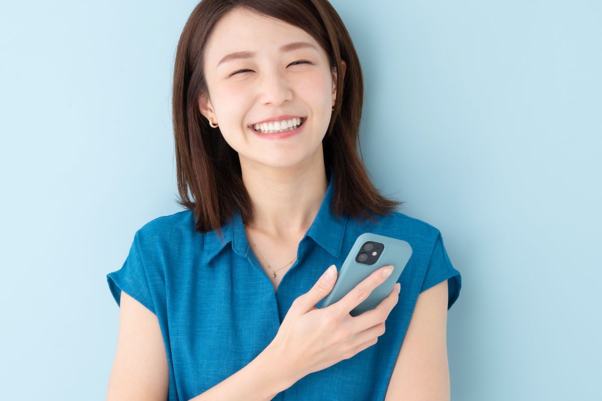 スマートフォン・女性