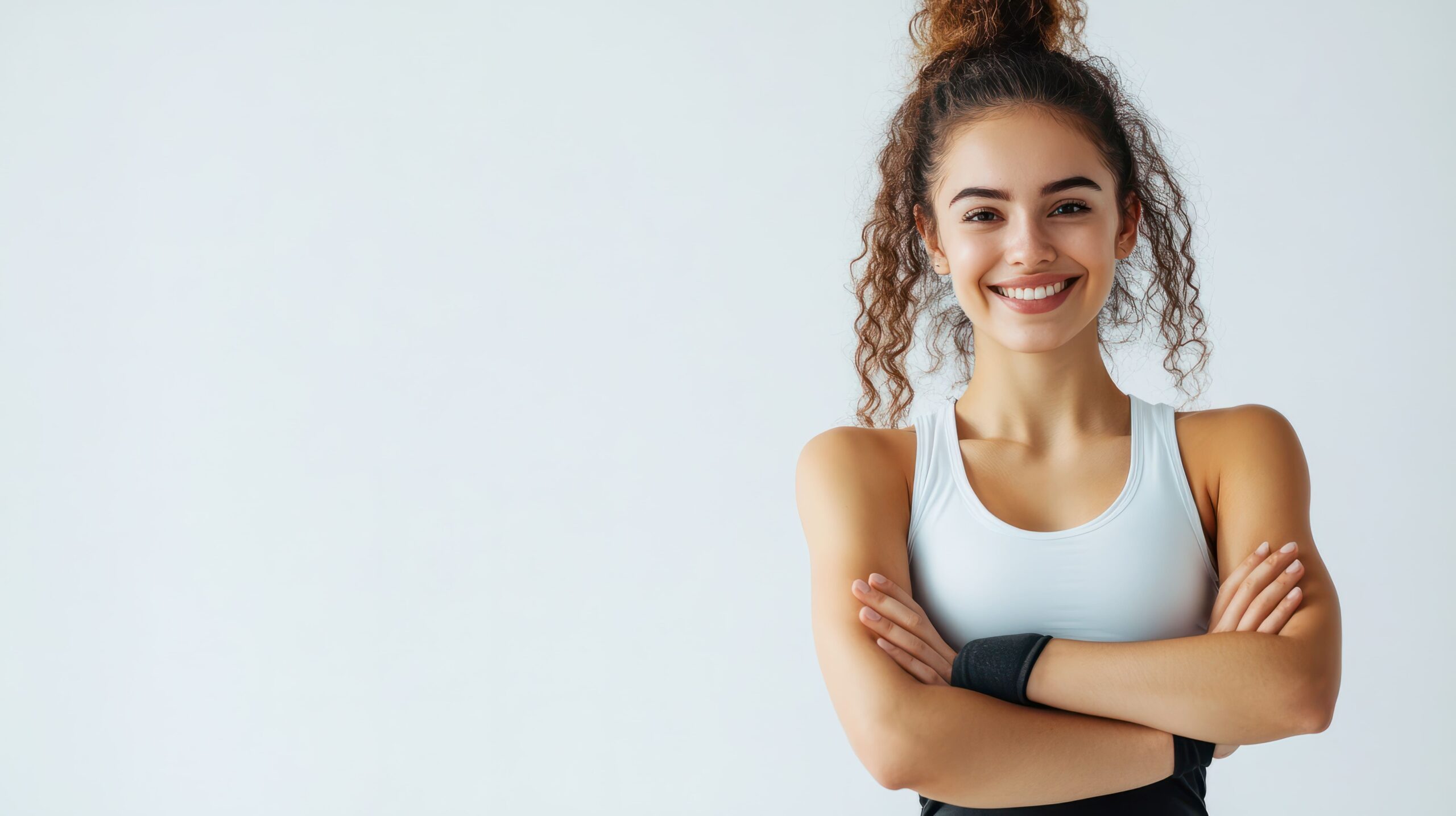 アスリートの女性