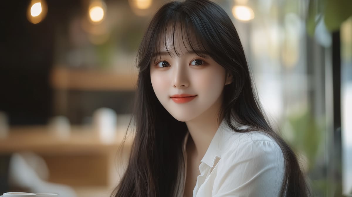 若い女性タレントのイメージ