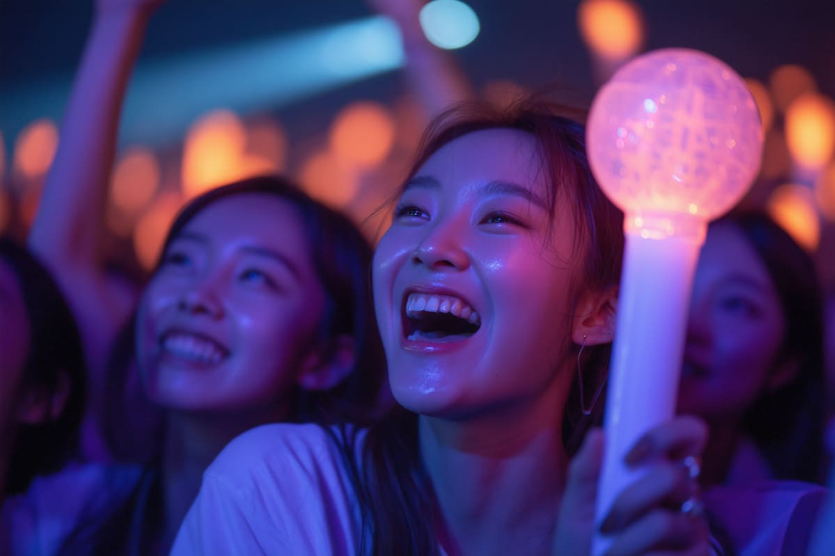 盛り上がる女学生たち