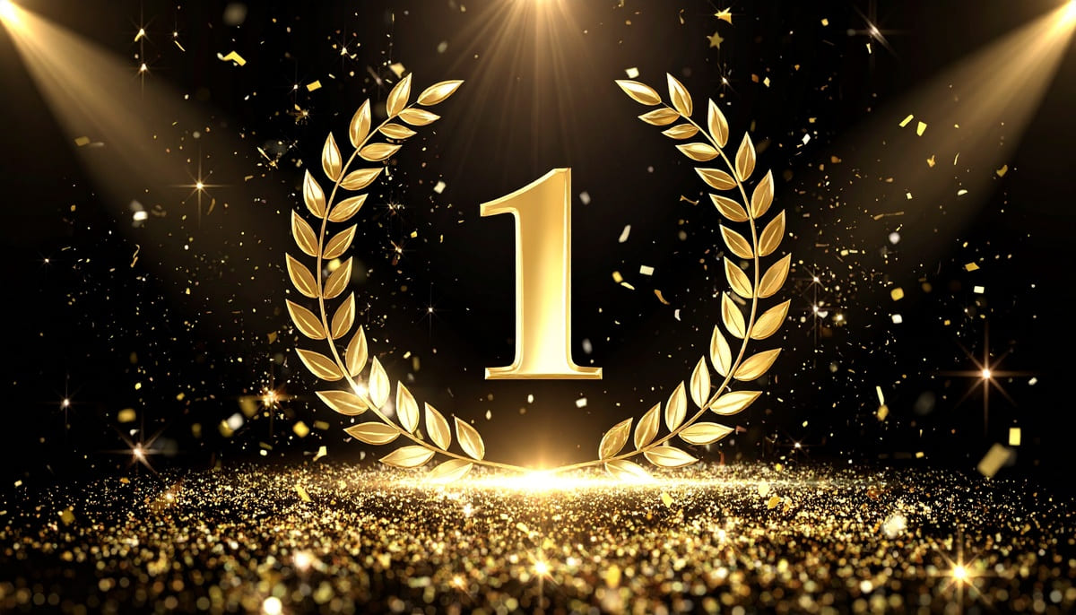 金の1位のイメージ