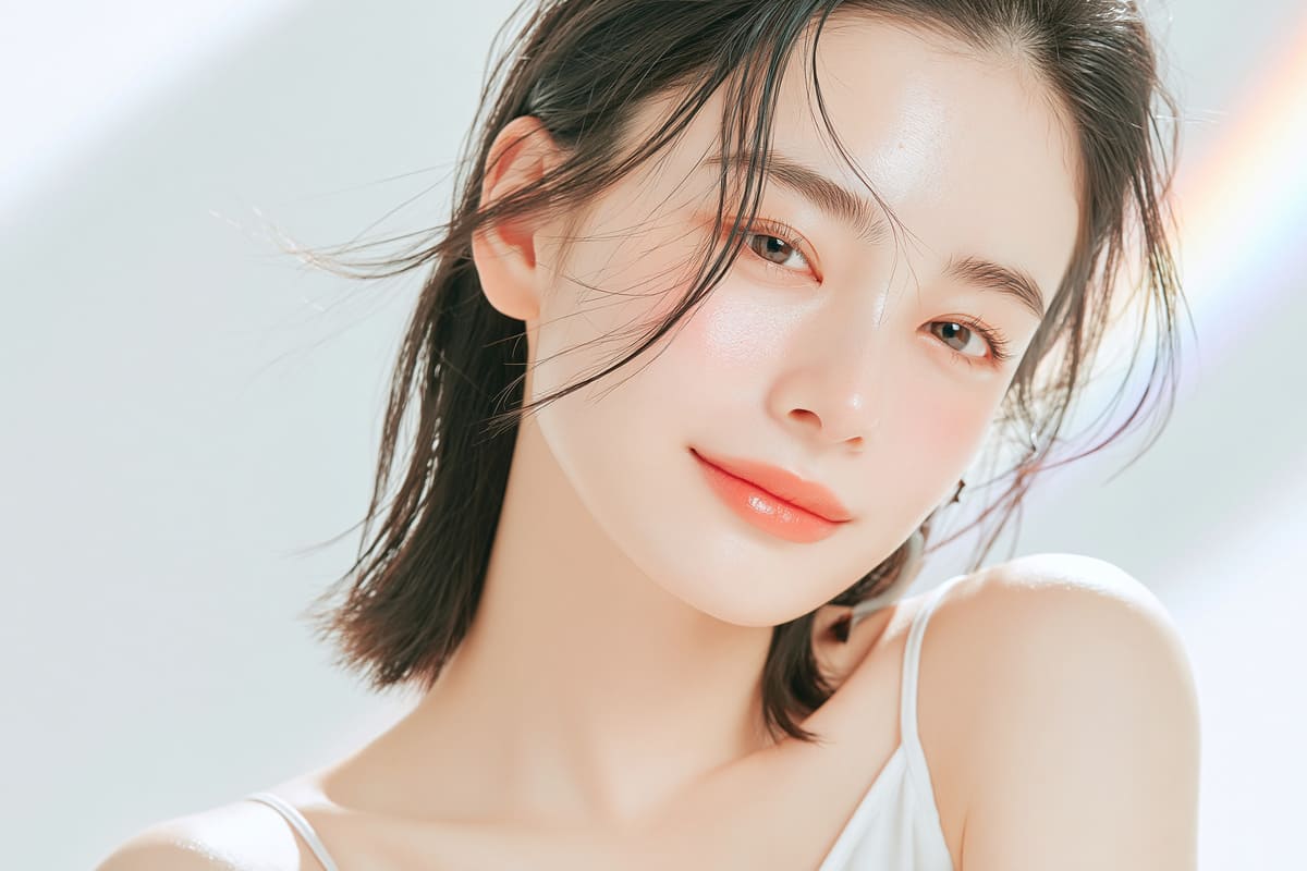 女性, スキンケア, 化粧品