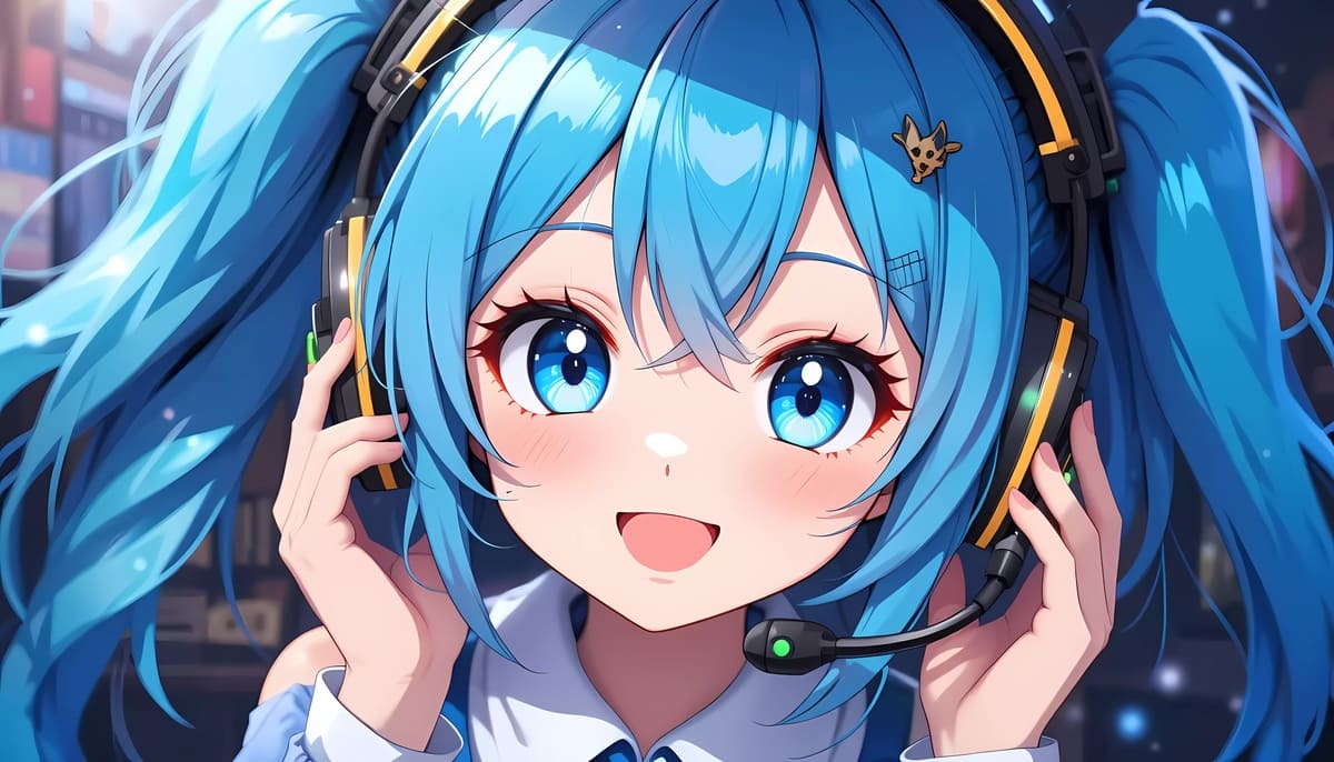 アニメの少女
